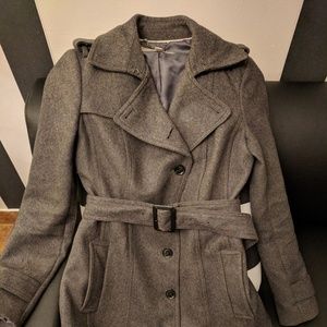 Grey coat
